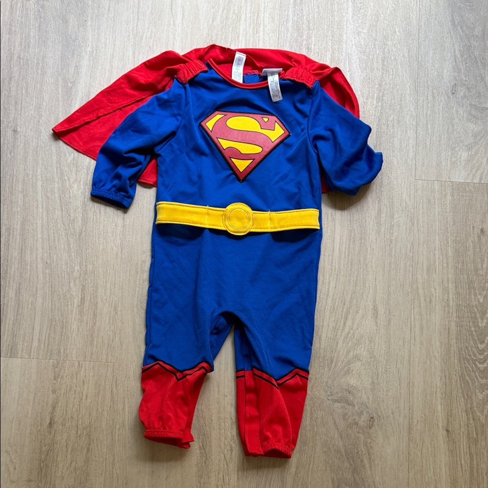 DC Comics Blue and Red Superhero Kids Costume